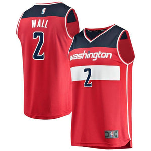 John Wall Washington Wizards Branded Youth Fast Break Jersey Red - Icon Edition 2018/2019