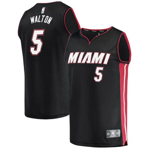 Derrick Jones Miami Heat Branded Fast Break Player Jersey - Icon Edition – Black