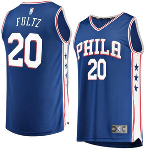 Markelle Fultz Philadelphia 76ers Branded Youth Fast Break Jersey Royal - Icon Edition 2018/2019