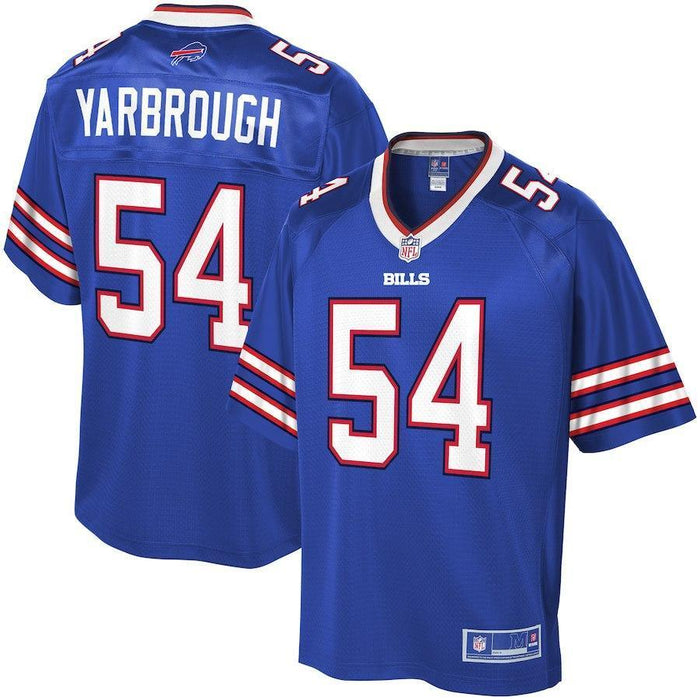 Eddie Yarbrough Buffalo Bills Pro Line Team Color Player Jersey – Royal 2018/2019