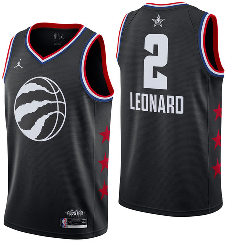 NBA Jordan All-Star 2019 Black Swingman Jersey - Kawhi Leonard - Youth