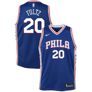Markelle Fultz Philadelphia 76ers Youth Jersey Blue - Icon Edition 2018/2019