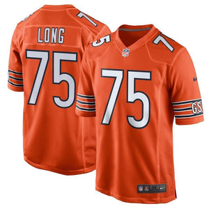 Kyle Long Chicago Bears Game Jersey – Orange 2018/2019