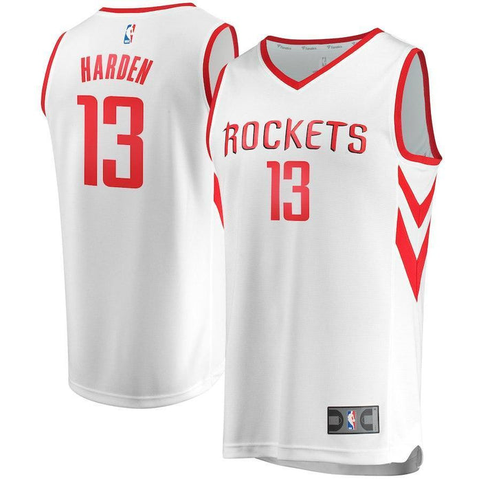 James Harden Houston Rockets Branded Youth Fast Break Jersey White - Association Edition 2018/2019