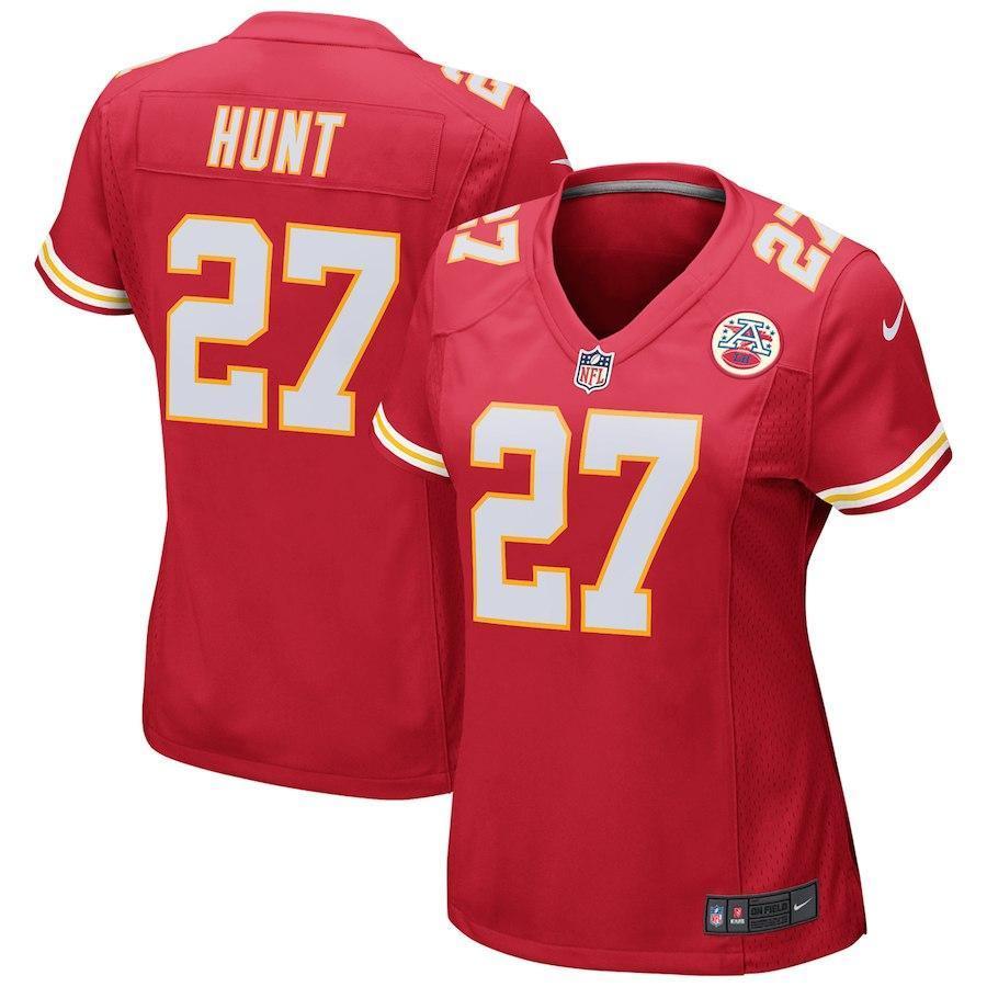 Kareem Hunt Kansas City Chiefs Women's Game Jersey - Red