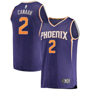 Isaiah Canaan Phoenix Suns Branded Fast Break Player Jersey - Icon Edition – Purple
