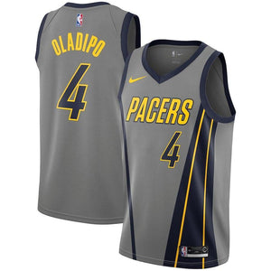 Victor Oladipo Indiana Pacers Youth Jersey – City Edition – Gray 2018/2019