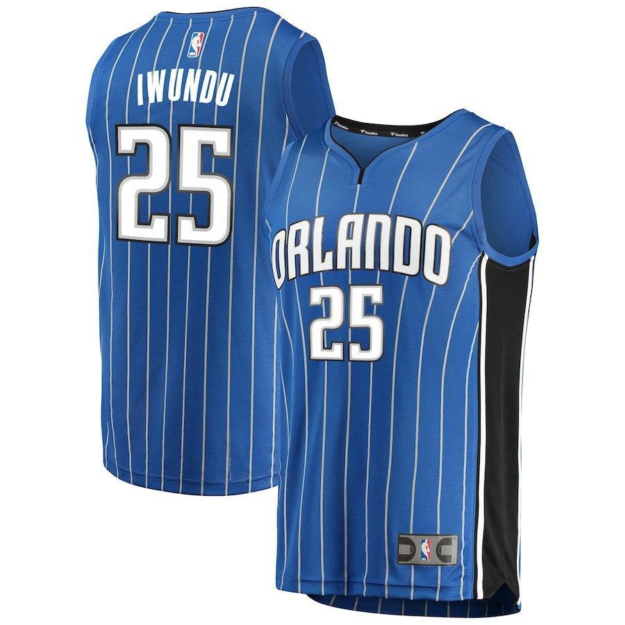 Wesley Iwundu Orlando Magic Branded Fast Break Player Jersey - Icon Edition – Blue