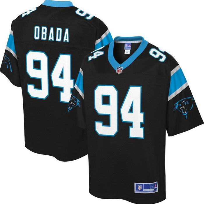 Efe Obada Carolina Panthers Pro Line Player Jersey – Black 2018/2019