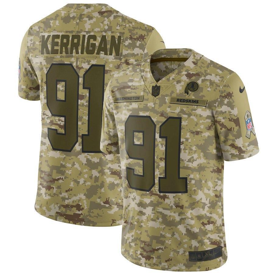 Ryan Kerrigan Washington Redskins Salute to Service Limited Jersey – Camo 2018/2019