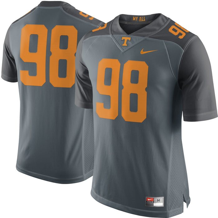 Men's Nike #98 Tennessee Orange/Gray/White Tennessee Volunteers Limited Jersey