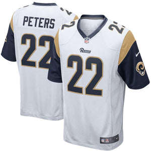 Marcus Peters Los Angeles Rams Game Jersey - White