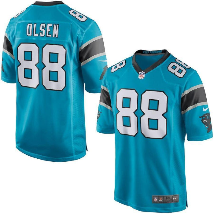 Greg Olsen Carolina Panthers Game Jersey - Blue 2018/2019