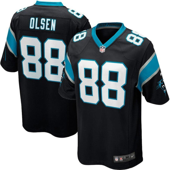 Greg Olsen Carolina Panthers Game Jersey - Black 2018/2019