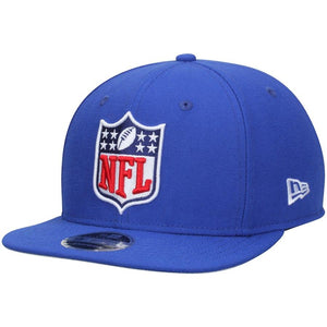 Men's NFL Shield Logo New Era Royal Original Fit 9FIFTY Adjustable Snapback Hat