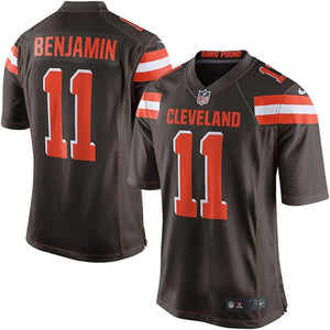 Men's Cleveland Browns Travis Benjamin Nike Brown Game Jersey