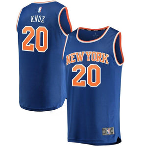 Kevin Knox New York Knicks Branded Youth Fast Break Jersey Blue - Icon Edition 2018/2019