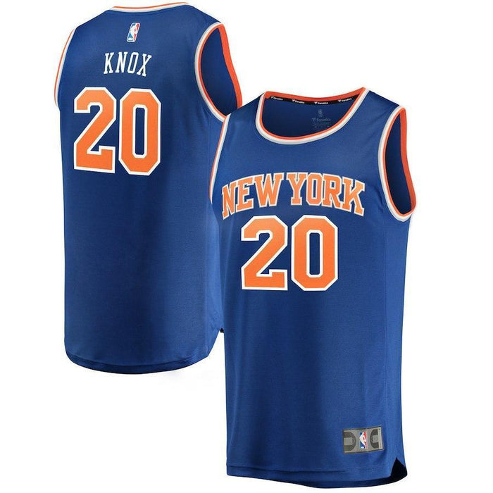 Kevin Knox New York Knicks Branded Youth Fast Break Jersey Blue - Icon Edition 2018/2019