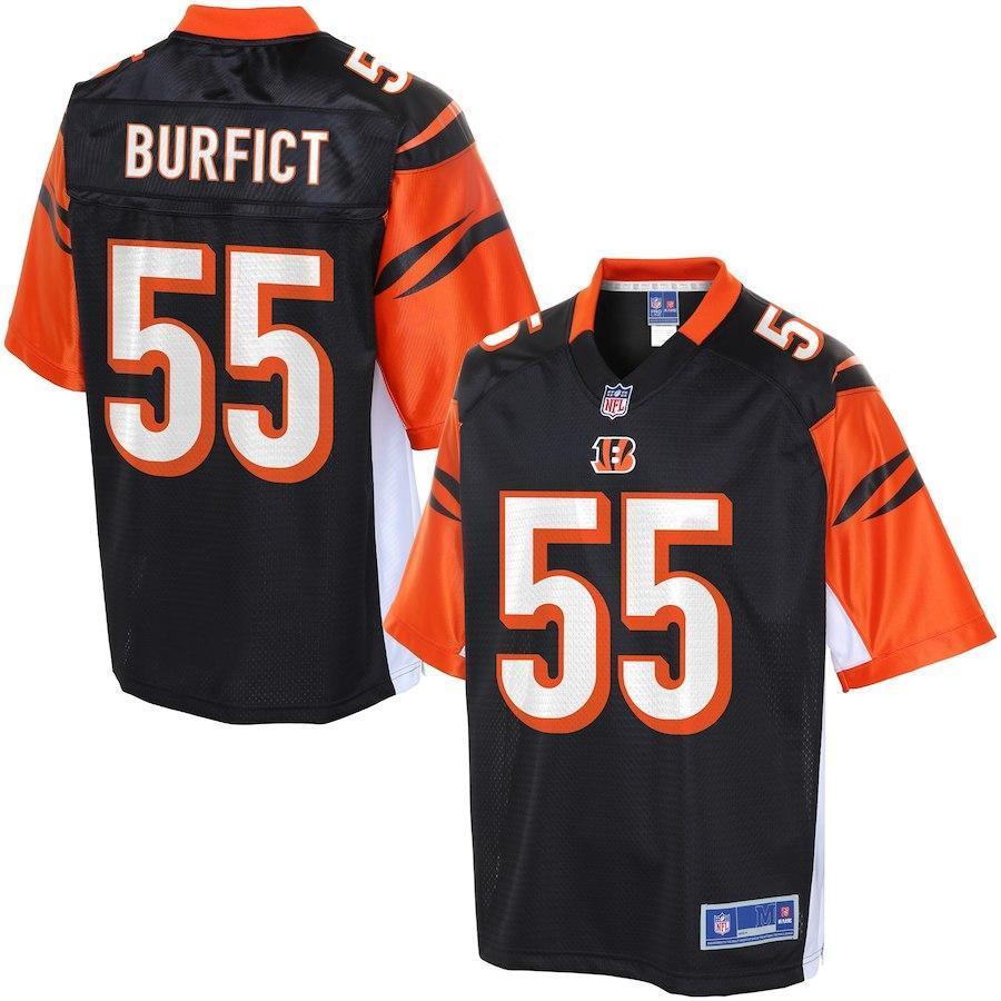Pro Line Men's Cincinnati Bengals Vontaze Burfict Team Color Jersey 2018/2019