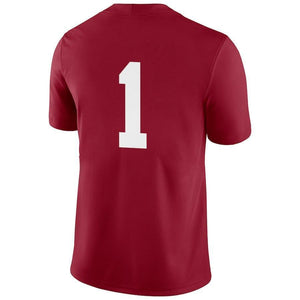 #1 Alabama Crimson Tide Football Game Jersey - Crimson