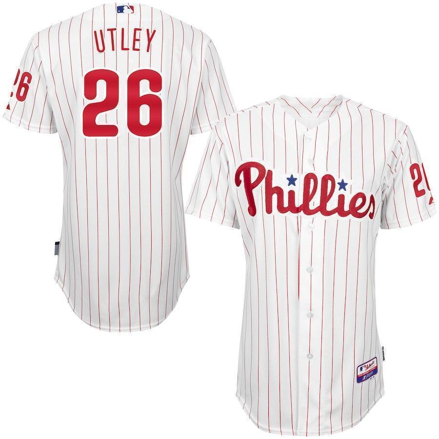 Chase Utley Philadelphia Phillies Baseball Player Jersey