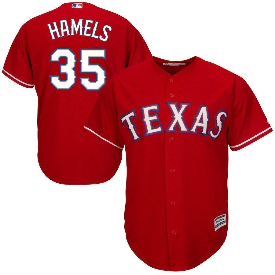 Cole Hamels Texas Rangers Baseball Player Jersey