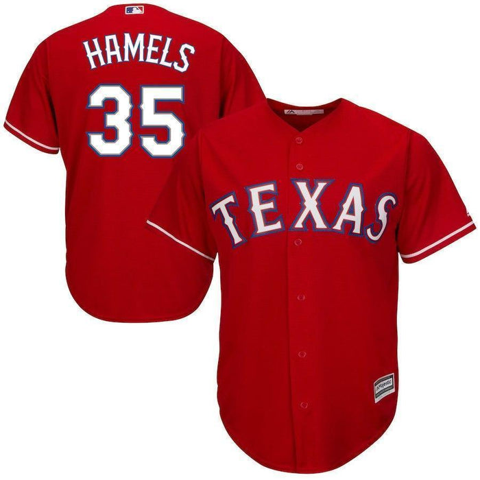 Cole Hamels Texas Rangers Baseball Player Jersey