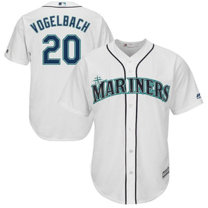 Dan Vogelbach Seattle Mariners Baseball Player Jersey