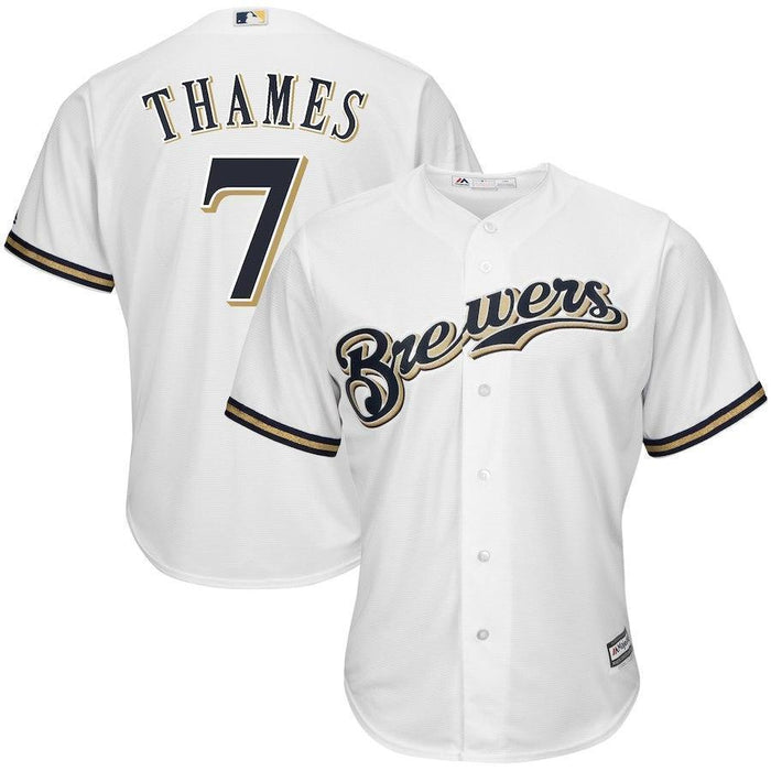 Eric Thames Milwaukee Brewers Baseball Player Jersey