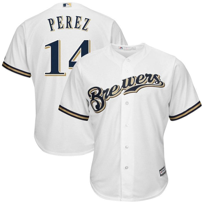 Hernan Perez Milwaukee Brewers Baseball Player Jersey