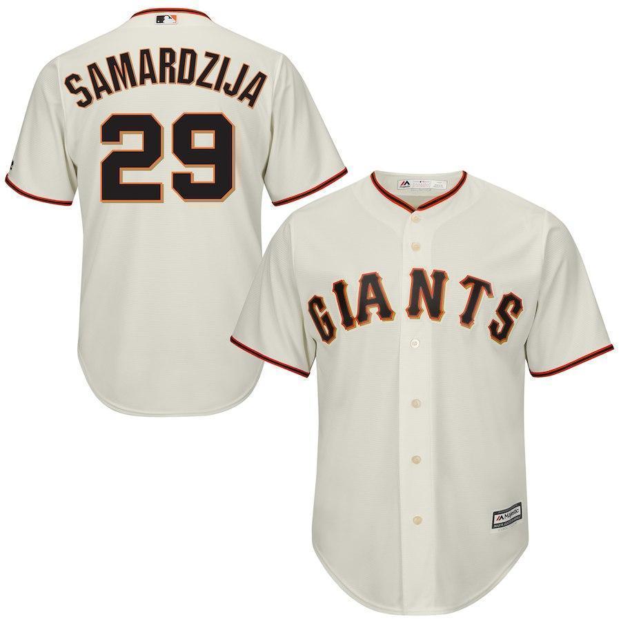 Jeff Samardzija San Francisco Giants Baseball Player Jersey