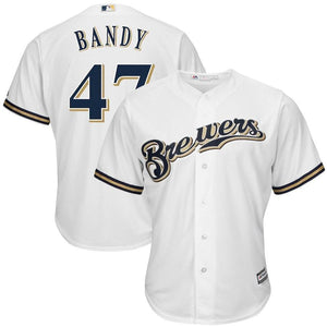 Jett Bandy Milwaukee Brewers Baseball Player Jersey