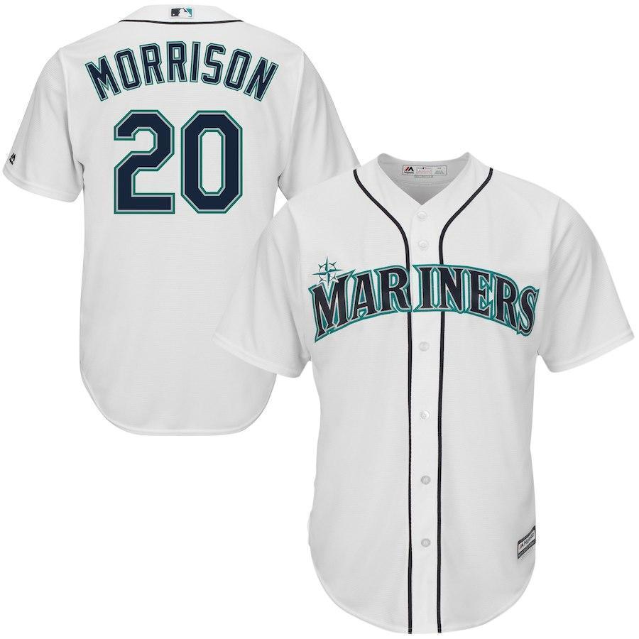 Logan Morrison Seattle Mariners Baseball Player Jersey