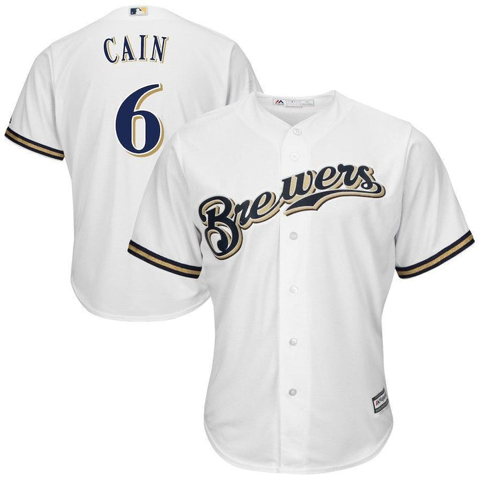 Lorenzo Cain Milwaukee Brewers Baseball Player Jersey
