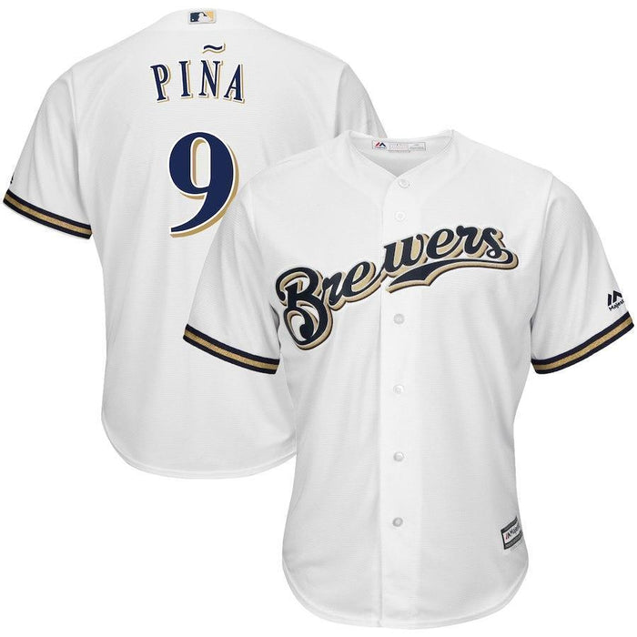Manny Pina Milwaukee Brewers Baseball Player Jersey