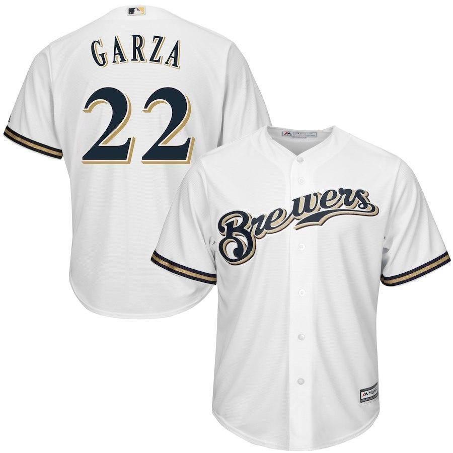 Matt Garza Milwaukee Brewers Baseball Player Jersey