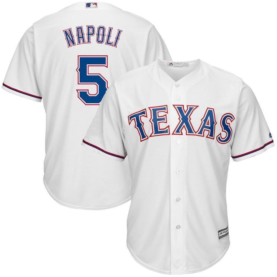 Mike Napoli Texas Rangers Baseball Player Jersey