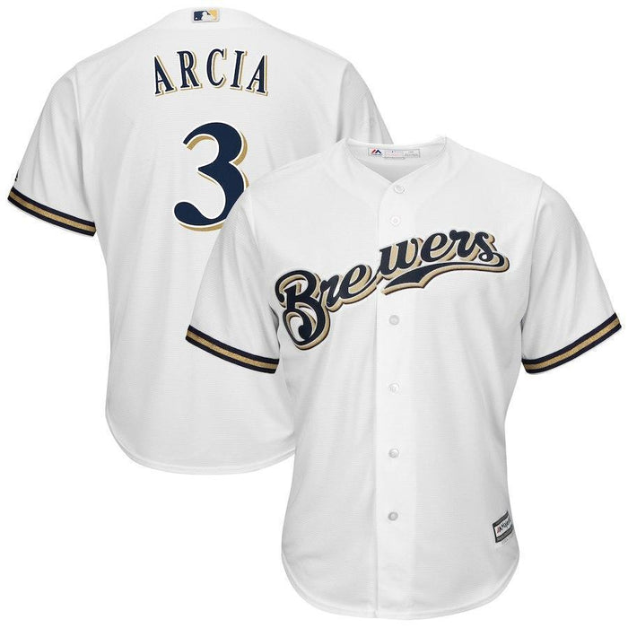 Orlando Arcia Milwaukee Brewers Baseball Player Jersey