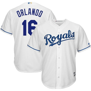 Paulo Orlando Kansas City Royal Baseball Player Jersey