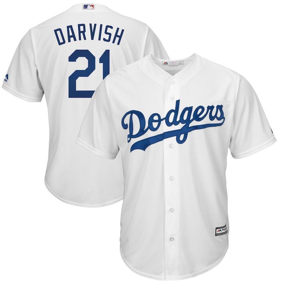 Yu Darvish Los Angeles Dodgers Baseball Player Jersey