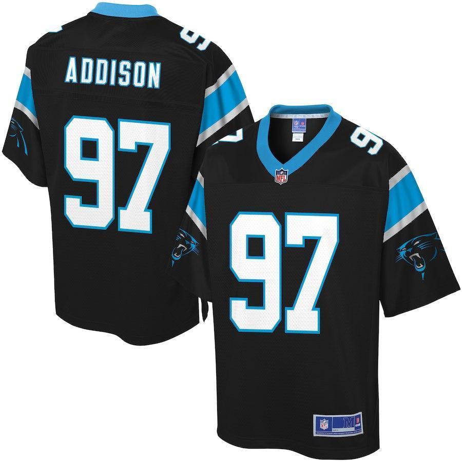 Pro Line Men's Carolina Panthers Mario Addison Team Color Jersey 2018/2019