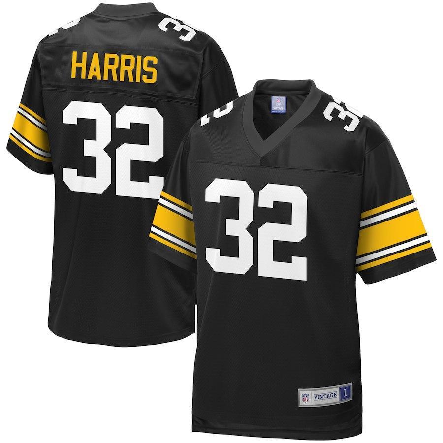 Franco Harris Pittsburgh Steelers Pro Line Retired Player Jersey – Black 2018/2019