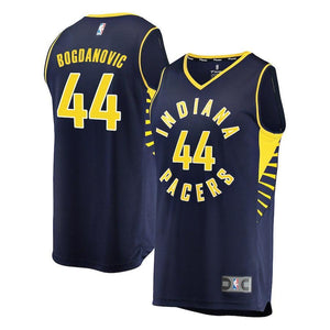 Indiana Pacers Bojan Bogdanovic Branded Youth Fast Break Player Jersey - Icon Edition - Navy 2018/2019