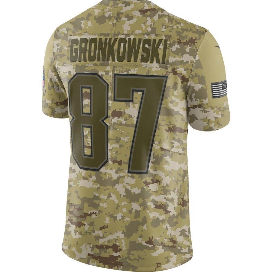 New England Patriots Rob Gronkowski Jersey 2018 - 2019