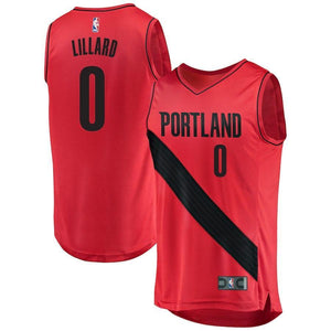 Damian Lillard Portland Trail Blazers Branded Youth Fast Break Jersey Red - Statement Edition 2018/2019