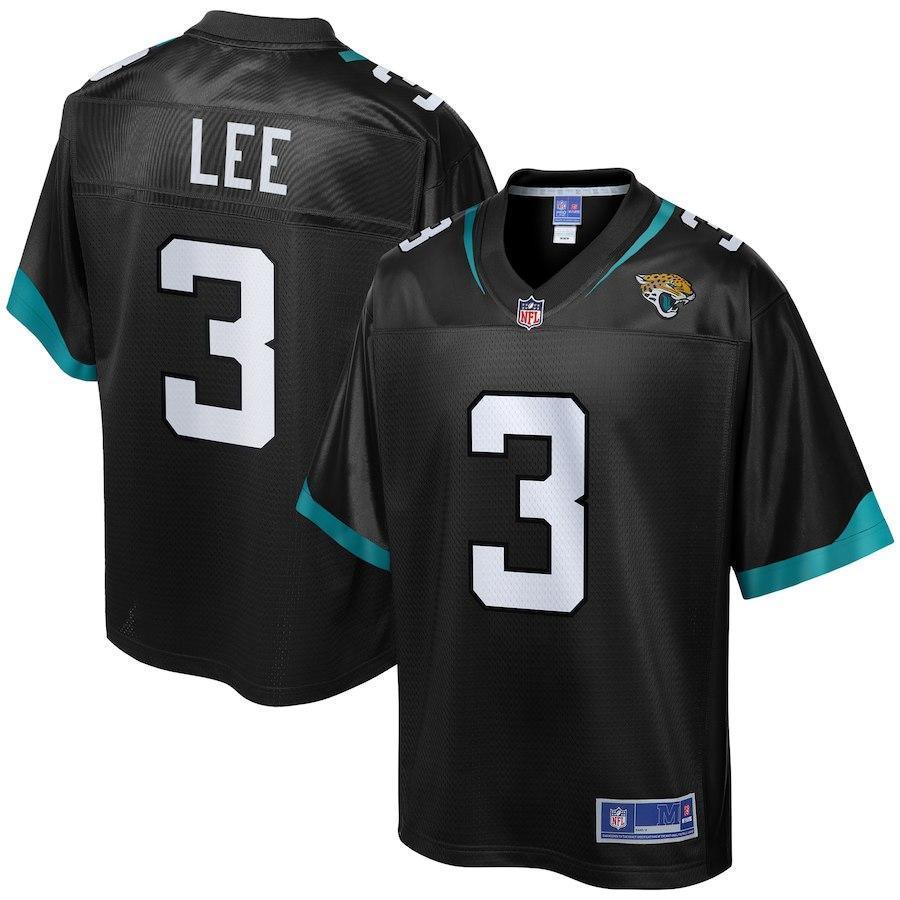 Tanner Lee Jacksonville Jaguars NFL Pro Line Team Player Jersey - Black