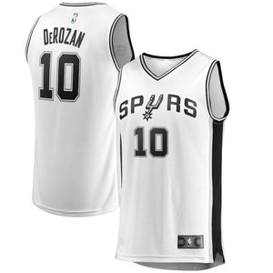 DeMar DeRozan San Antonio Spurs Branded Youth Fast Break Jersey - Association Edition – White 2018/2019