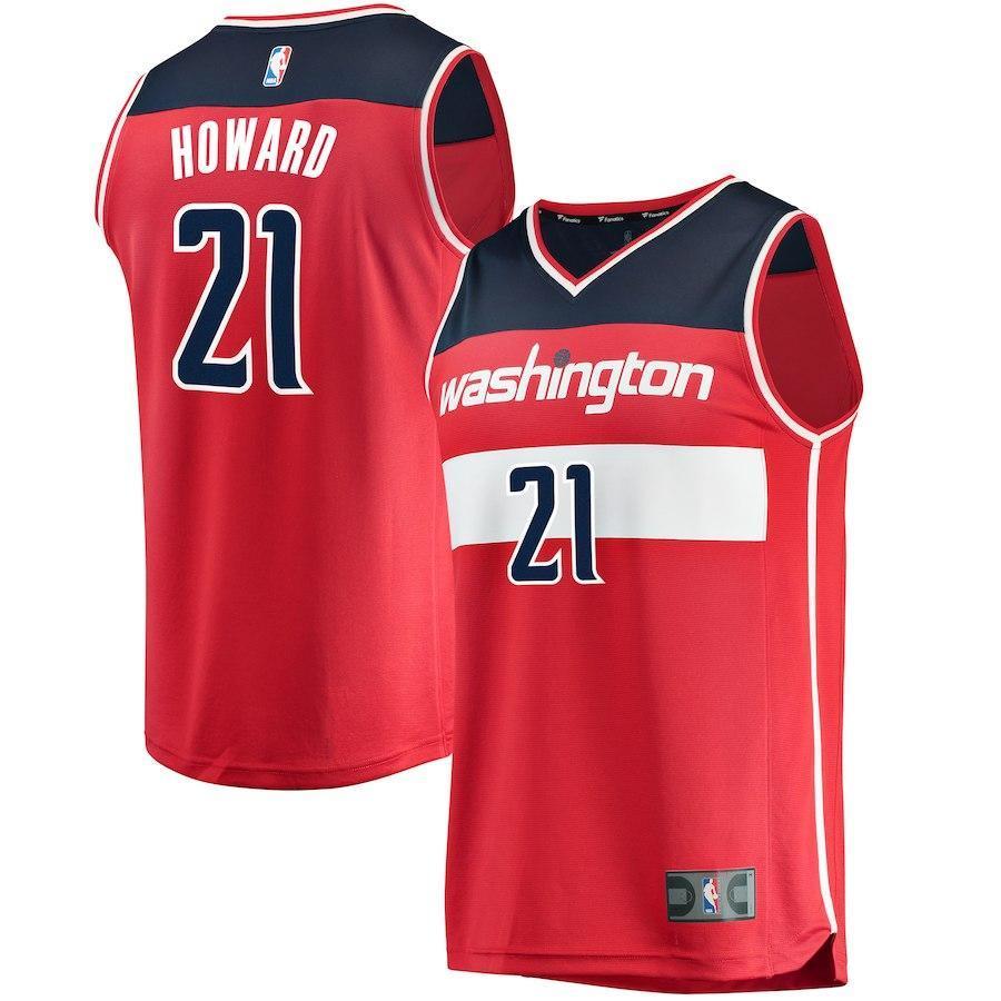 Dwight Howard Washington Wizards Branded Youth Fast Break Jersey Red - Icon Edition 2018/2019