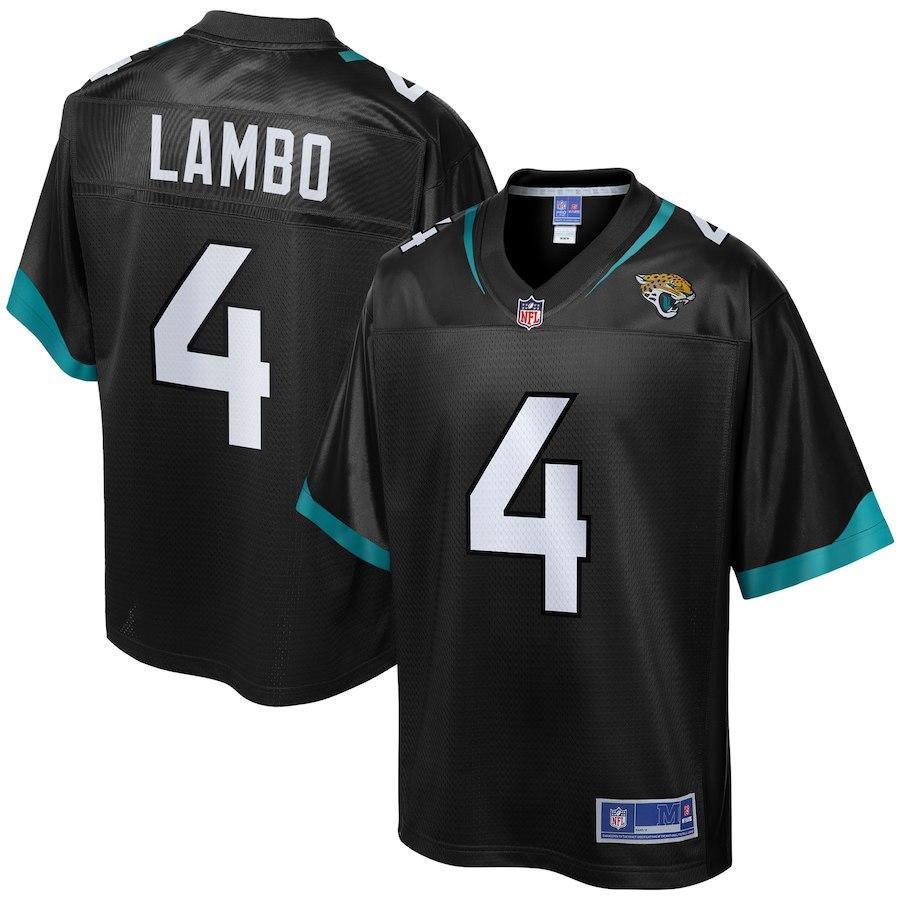 osh Lambo Jacksonville Jaguars NFL Pro Line Team Player Jersey - Black