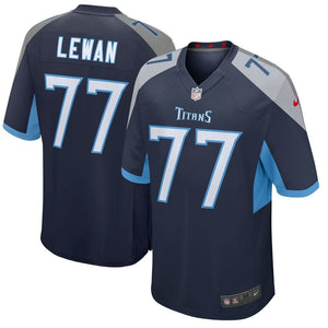 Tennessee Titans Taylor Lewan Navy Jersey 2018 - 2019